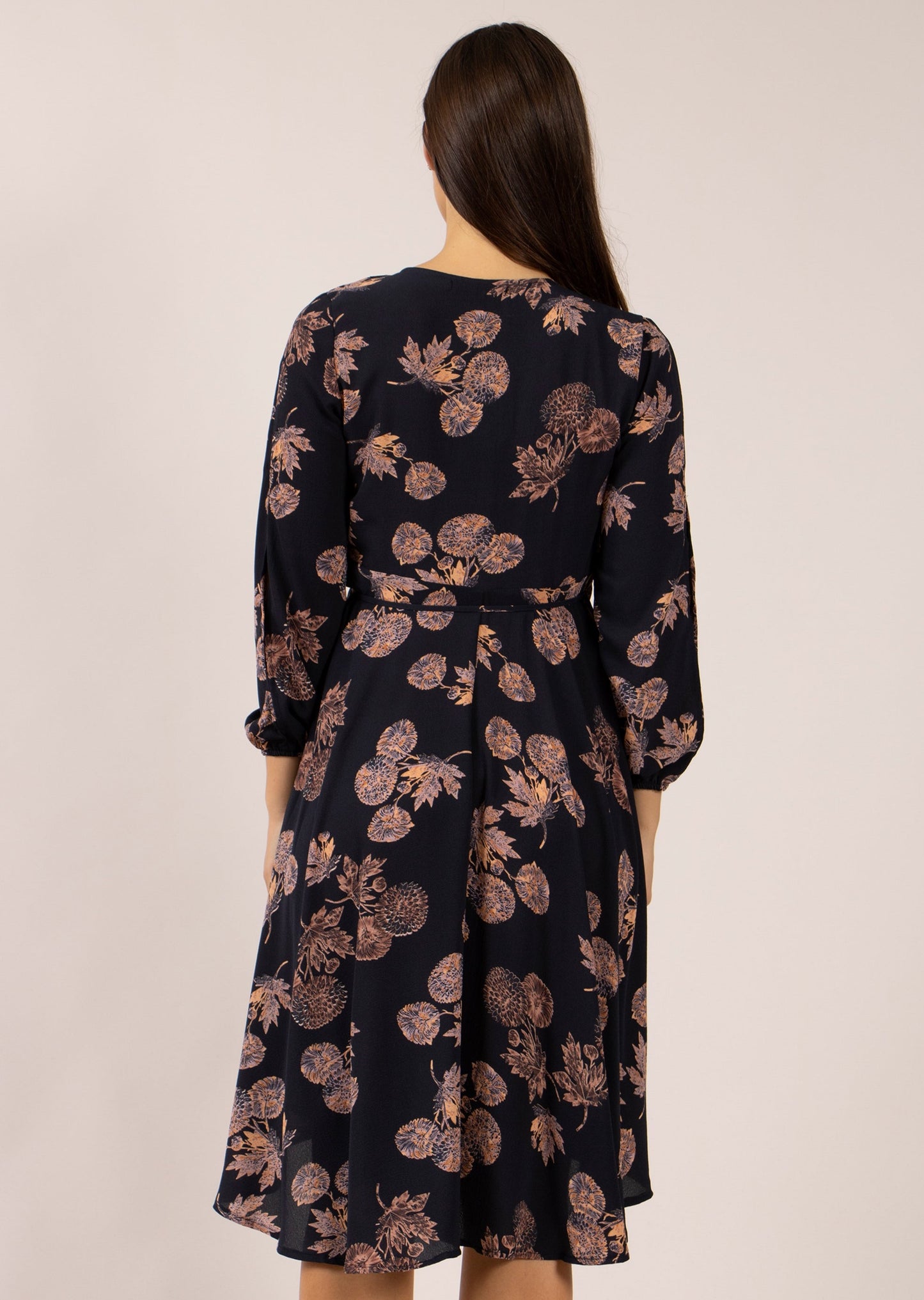 Floral Wrap Dress