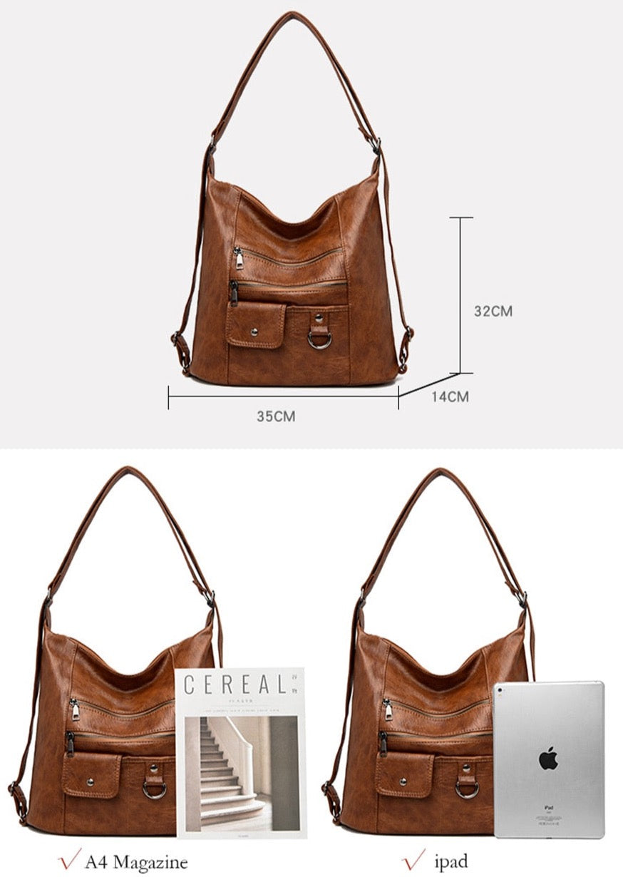 Tote Messenger Pocket Bag
