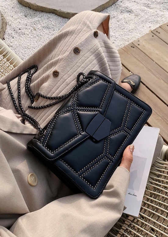 Studded Clutch Bag