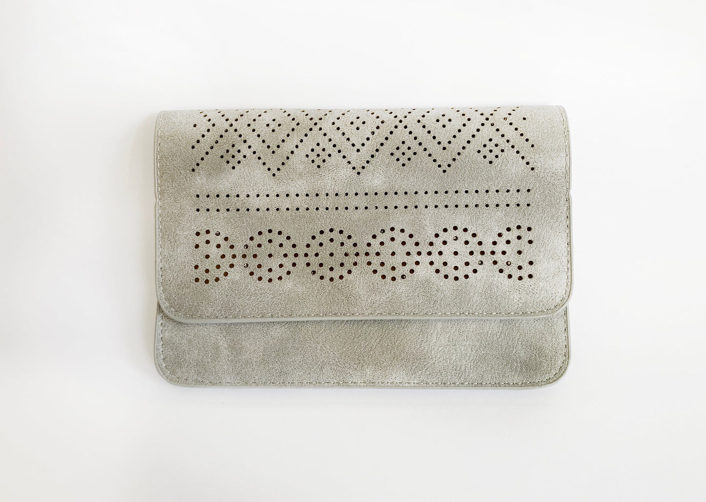 Perforated Purse with Straps