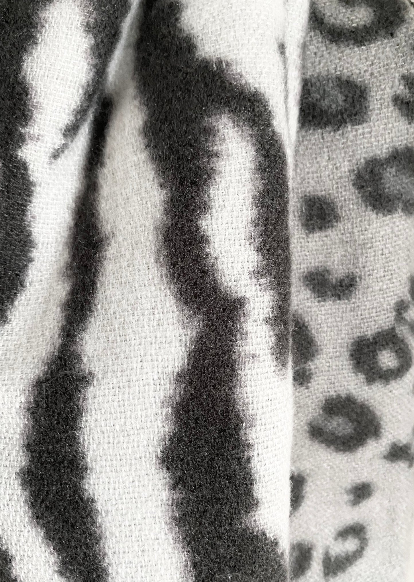 Wild Patterned Blanket Shawl
