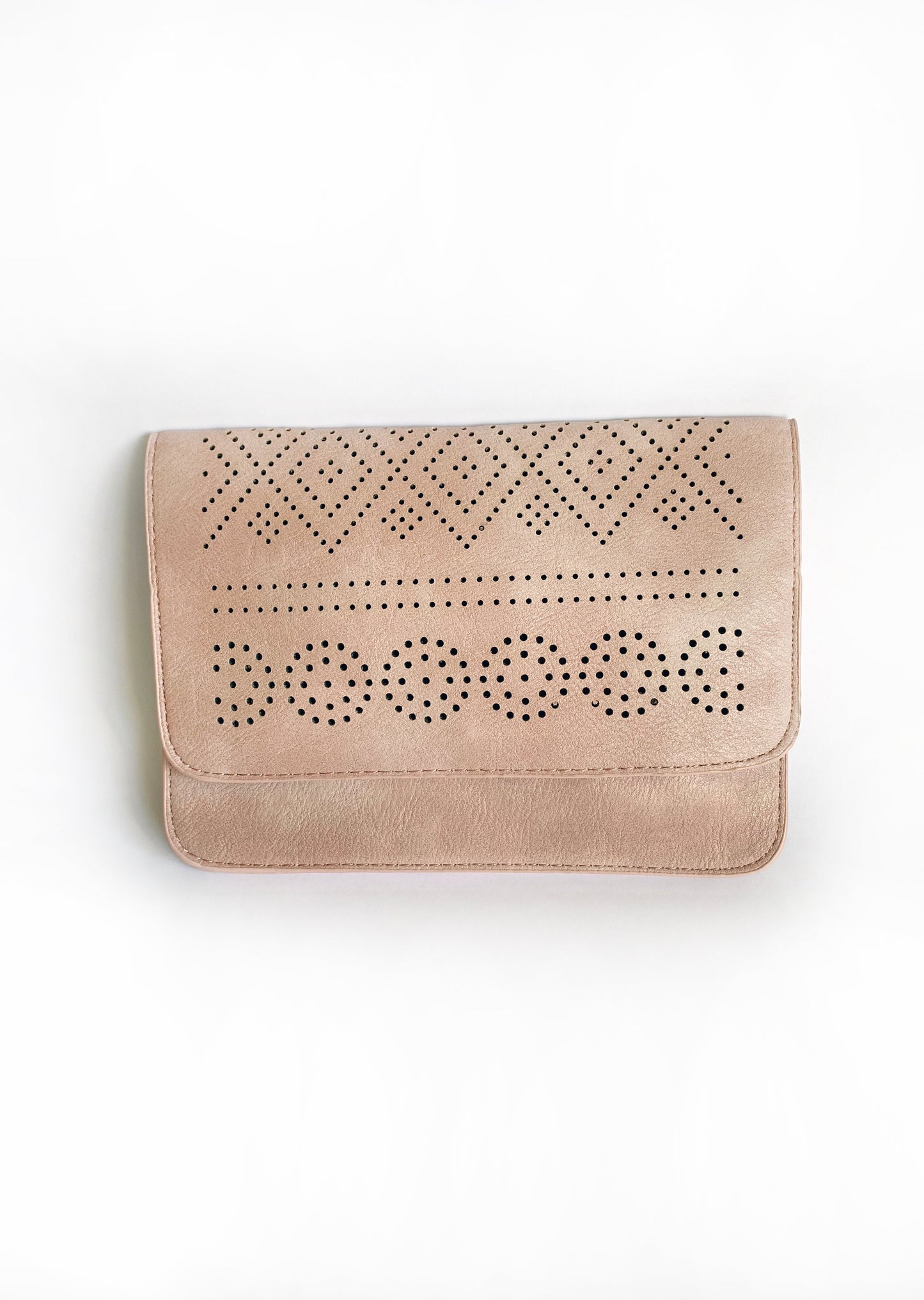 Perforated Purse with Straps