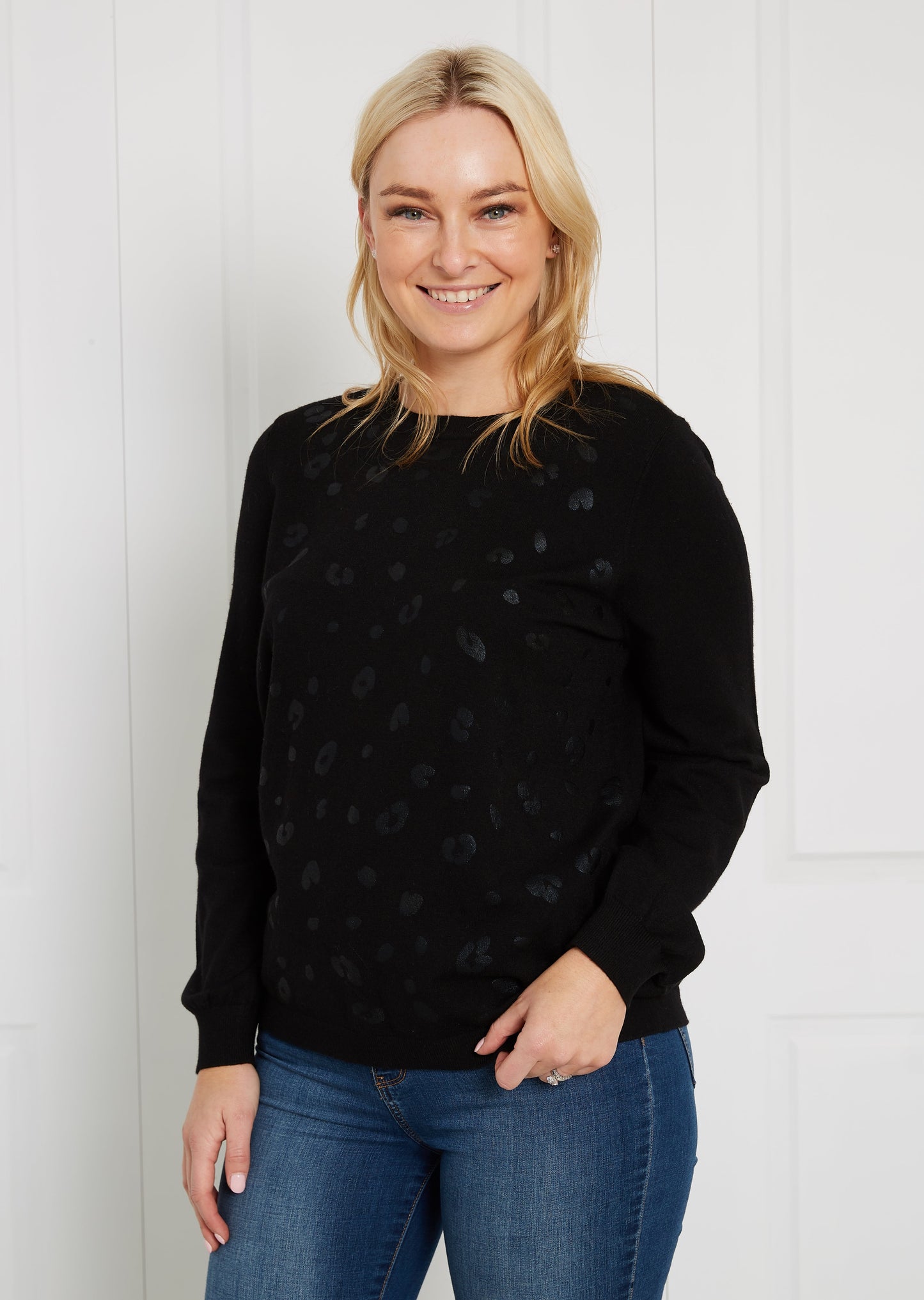 Animal Burnout Sweater